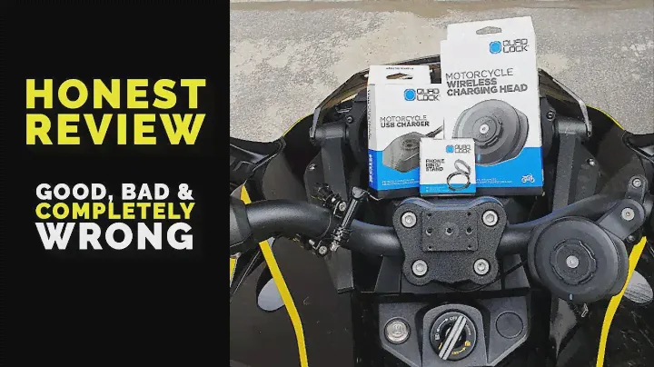 Quad Lock Wireless charging head, USB charger & Phone ring stand [Honest review]