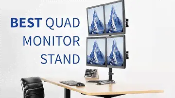 STAND-V104Z Quad monitor desk stand by VIVO