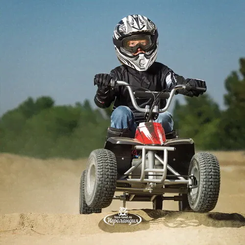 Детский электроквадроцикл Dirt Quad, черный-2