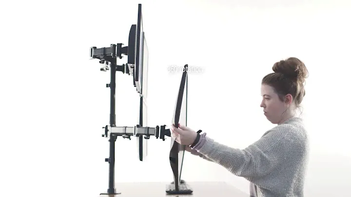 STAND-V004M Quad Monitor Desk Mount by VIVO