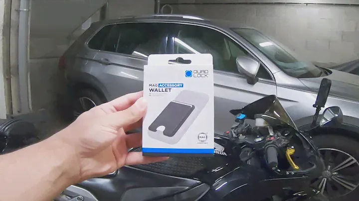 New @Quad_Lock Mag Wallet! #quadlock #motorbike