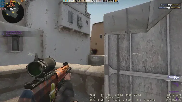 CSGO on AMD Athlon x4 740 3.20 Ghz 8 RAM GT 710 2 GB