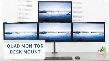 STAND-V104C Quad Monitor Desk Mount by VIVO