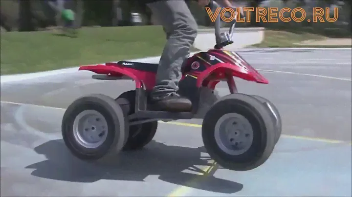 Электроквадроцикл детский Razor Dirt Quad 350w Обзор Voltreco.ru